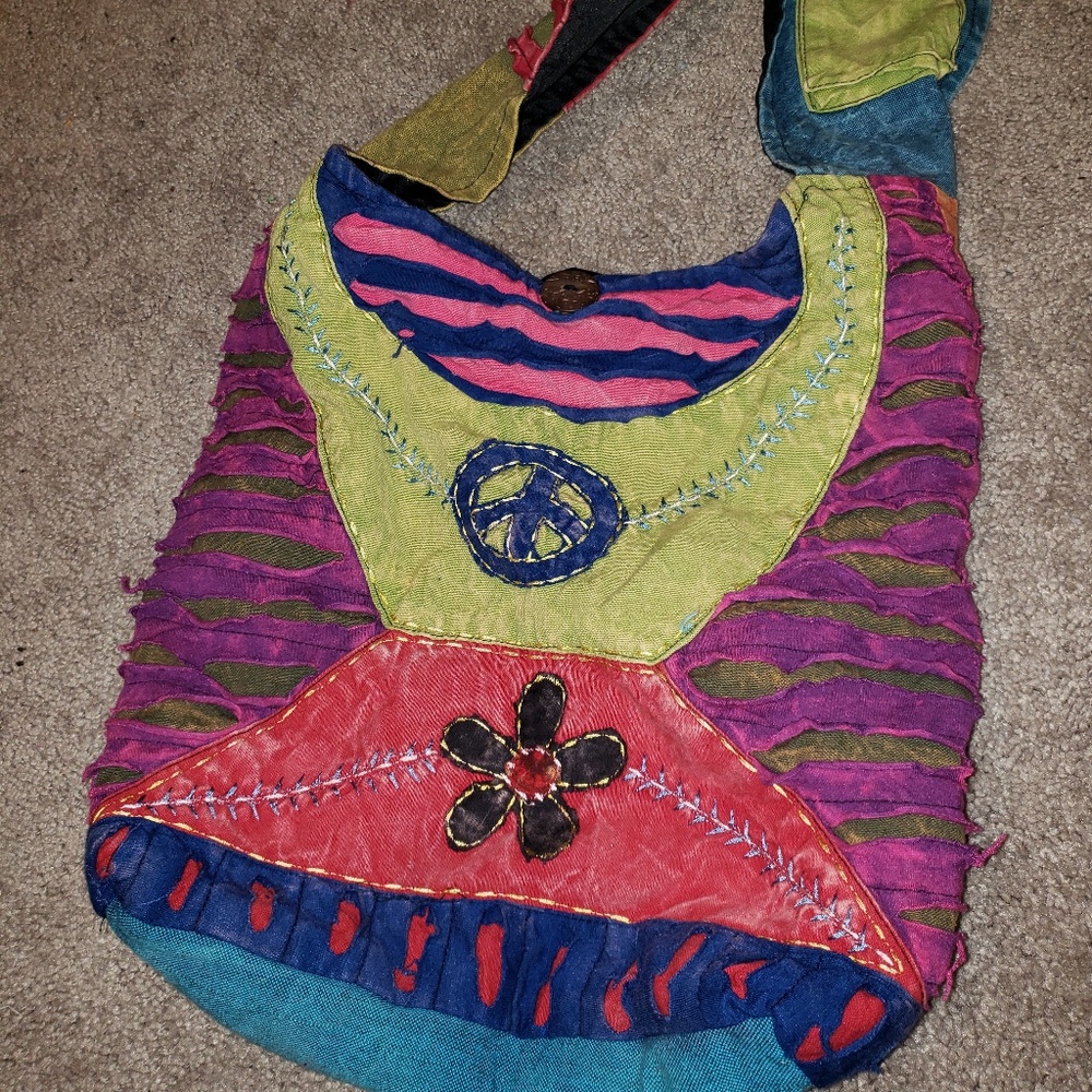 NWOT Hippie Boho Bag Sling